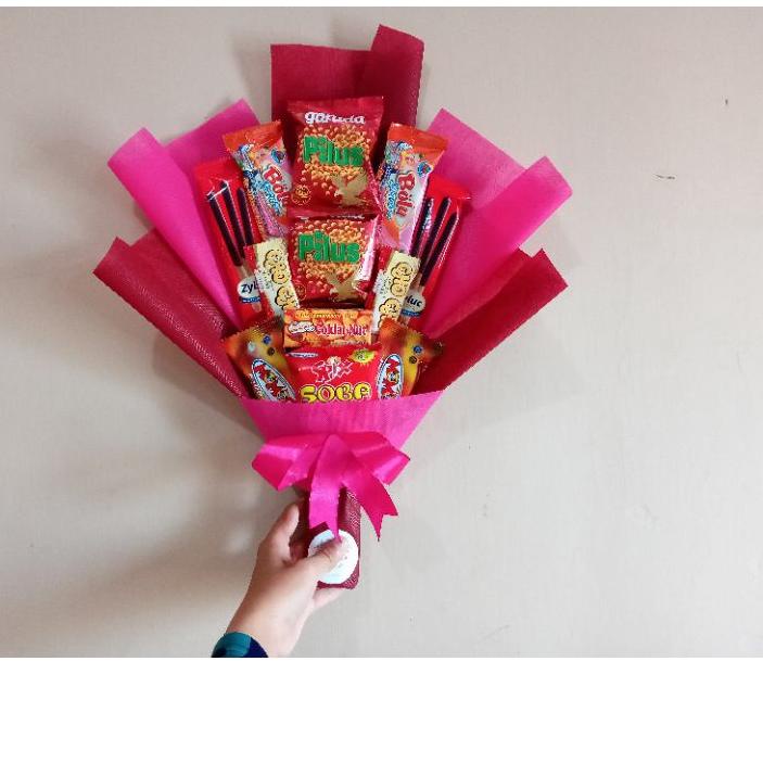 

☄️Silver Promo READY!! Bucket / Bouquet Snack Murah Meriah | free kartu ucapan |Borong|Kualitas nomer 1|Cepat!!!