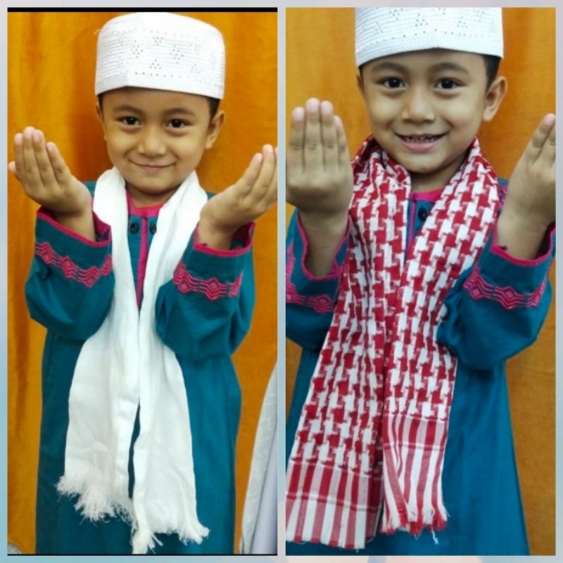 Sorban Syal Anak Instant 3-10 Tahun