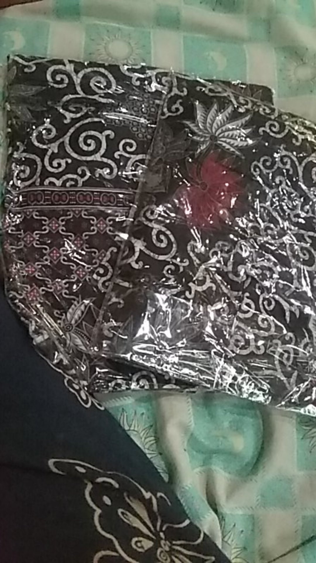 Batik Couple Keluarga Sania Ruffle Ori Ndoro Jowi Dnt Sogan Kembang Langit