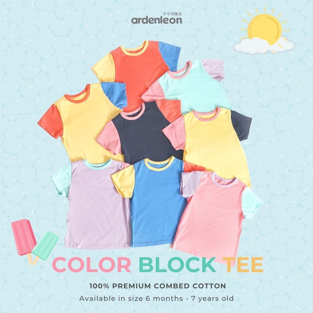 Ardenleon Color Block Tee / Kaos Anak #2