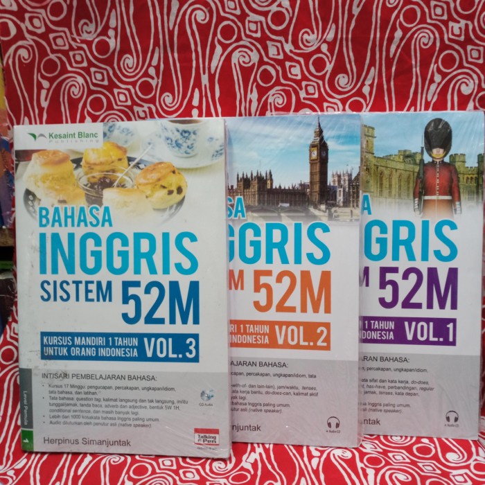 

❤BISA COD❤ Buku Bahasa Inggris Sistem 52 M