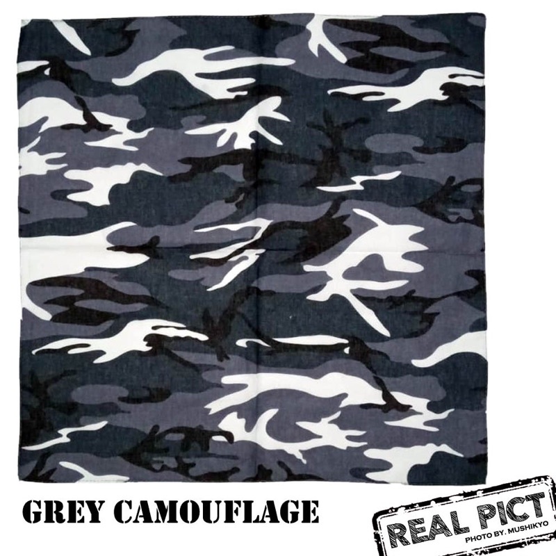 Camo bandana headband camouflage motif loreng