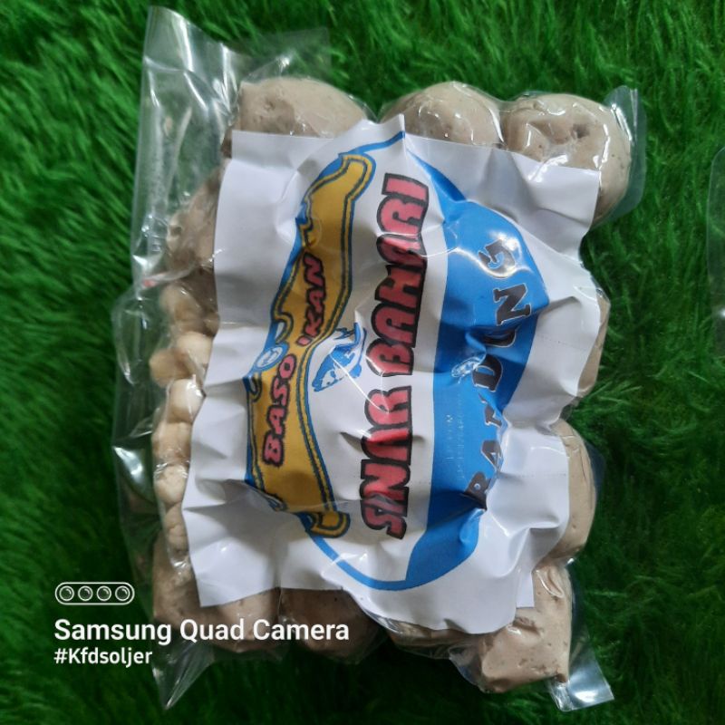 BASO IKAN SINAR BAHARI KECIL ISI 20 BUTIR (Bonus bumbu + cabe )