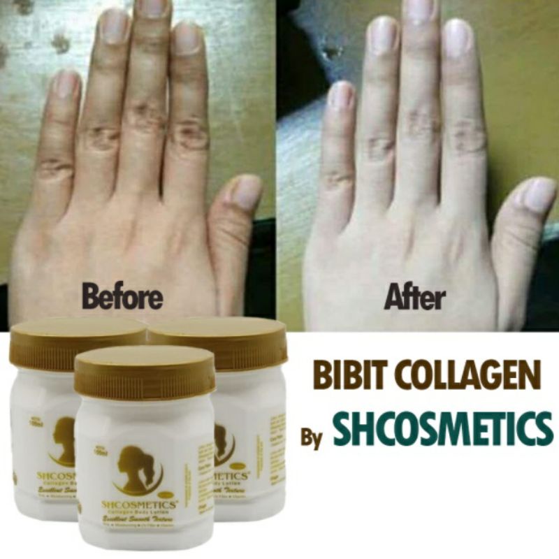 BIBIT COLLAGEN PEMUTIH SH COSMETIC /  COLLAGEN HANDBODY LOTION