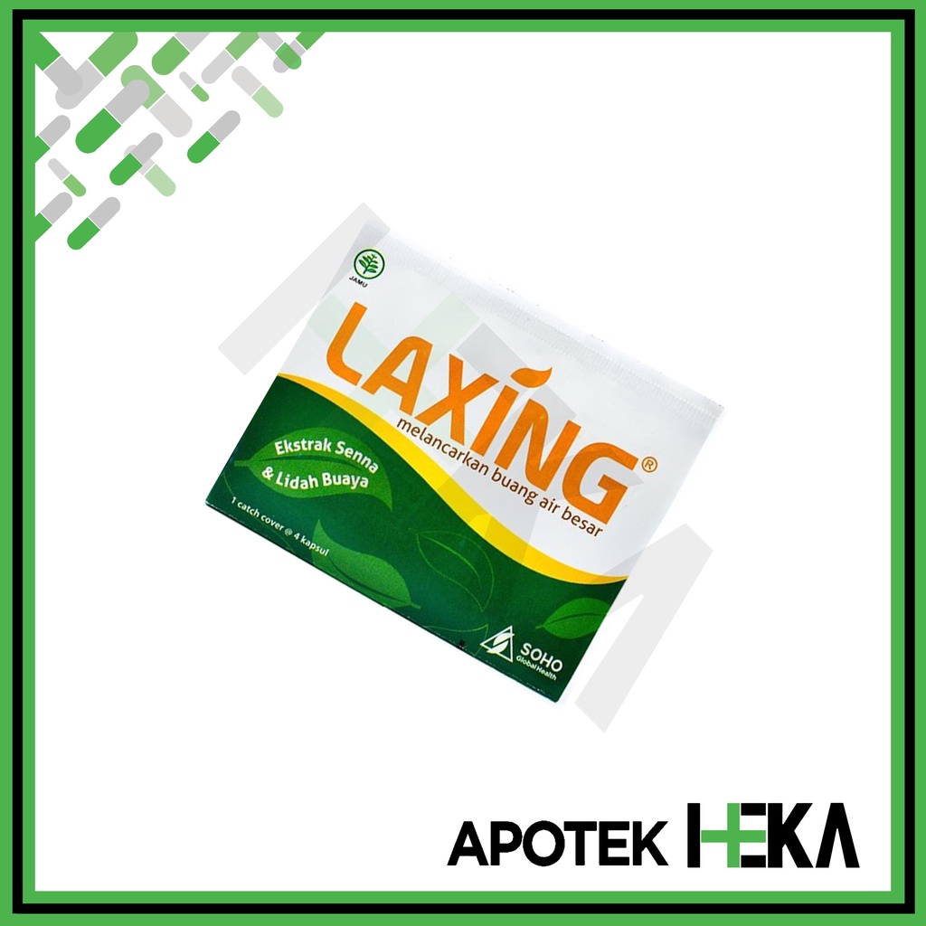 Laxing Strip isi 4 Tablet - Melancarkan BAB (SEMARANG)