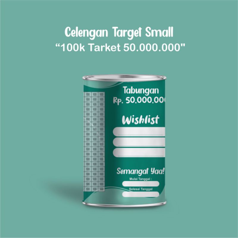 CELENGAN TARGET BUKA TUTUP ATAU PERMANEN MURAH CELENGAN VIRAL TIKTOK SMALL CELENGAN TABUNGAN SEDEKAH SUBUH-100 RIBU TARGET 50JT