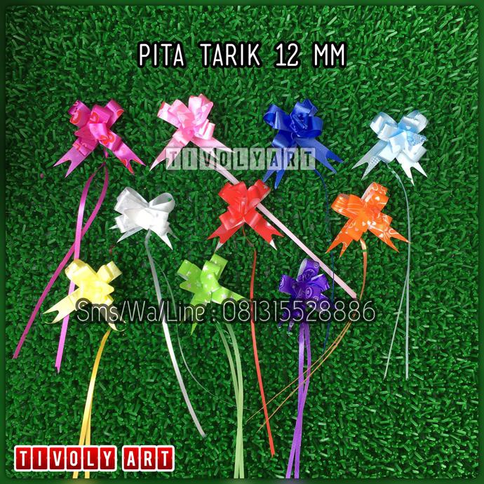 

Pita Tarik / Pita Serut 12mm / Pita Souvenir / Pita Jadi / Pita Kado