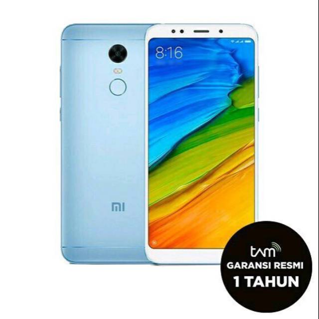 Xiaomi Redmi 5 Plus - 4GB - 64GB BLUE Garansi Resmi TAM