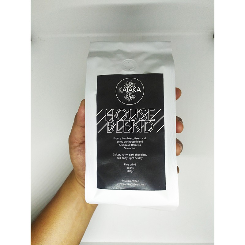 

Kataka House Blend - Kopi Bubuk/Beans Arabica Robusta 200gr