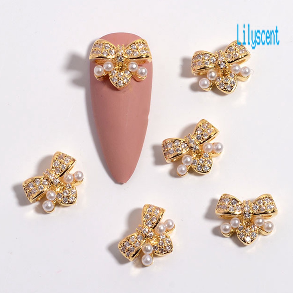 Ornamen Stud Kubik Zirkonia Multi Gaya Untuk Dekorasi Nail Art