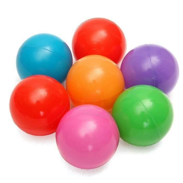 Mainan Mandi Bola Plastik Warna Warni 25 pcs