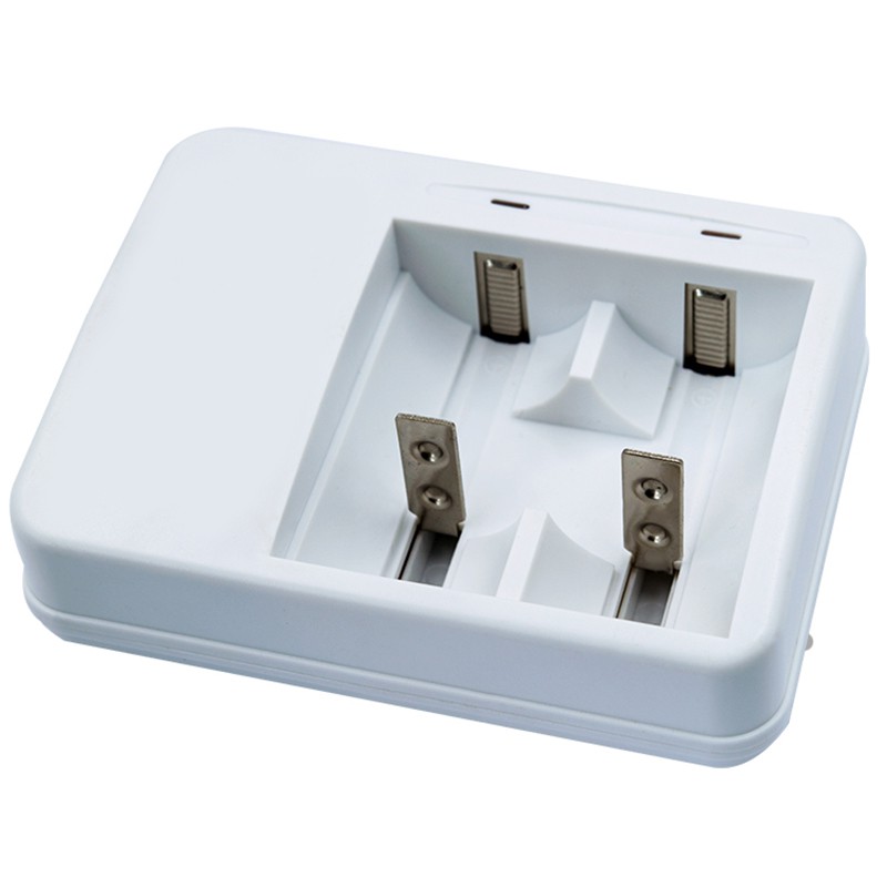 EU Plug Socket Mini Power Charger for AA/AAA/9V/Ni-MH/Ni-Cd Rechargeable Battery