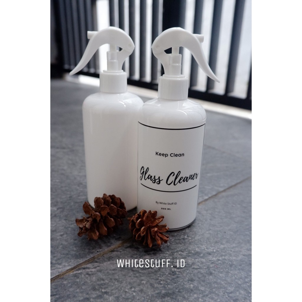 Refill Botol Spray Minimalis Aesthetic untuk Laundry Room, Kitchen &amp; Cleaning Bottle Organizers