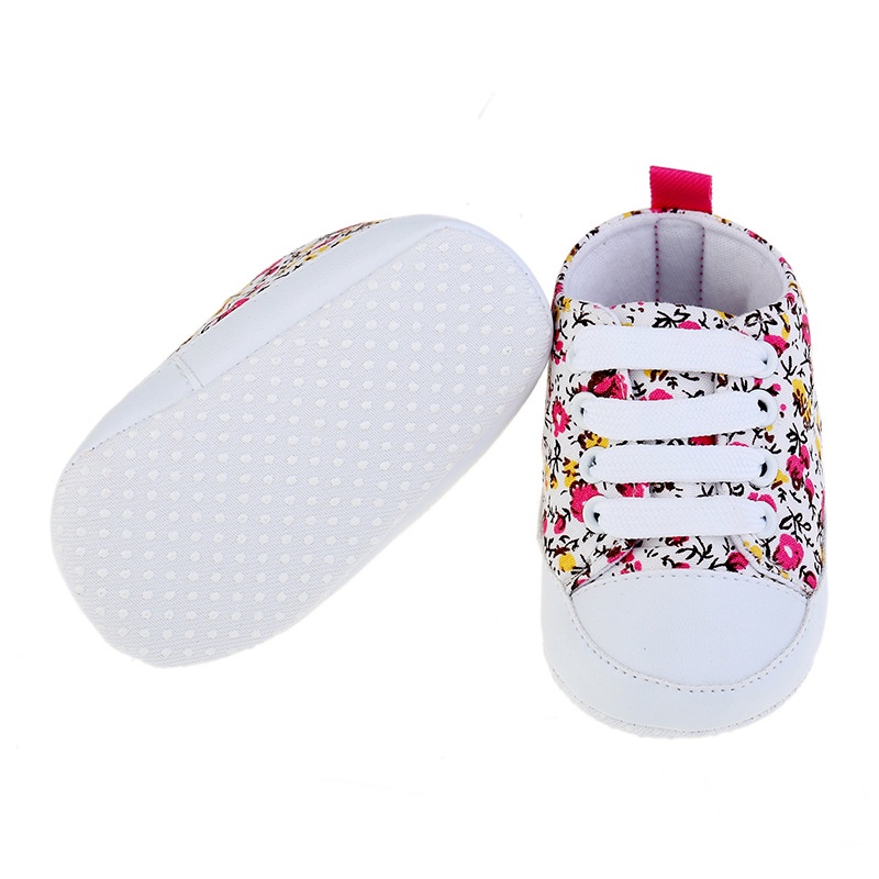 NEW Prewalker anak motif bunga dengan tali