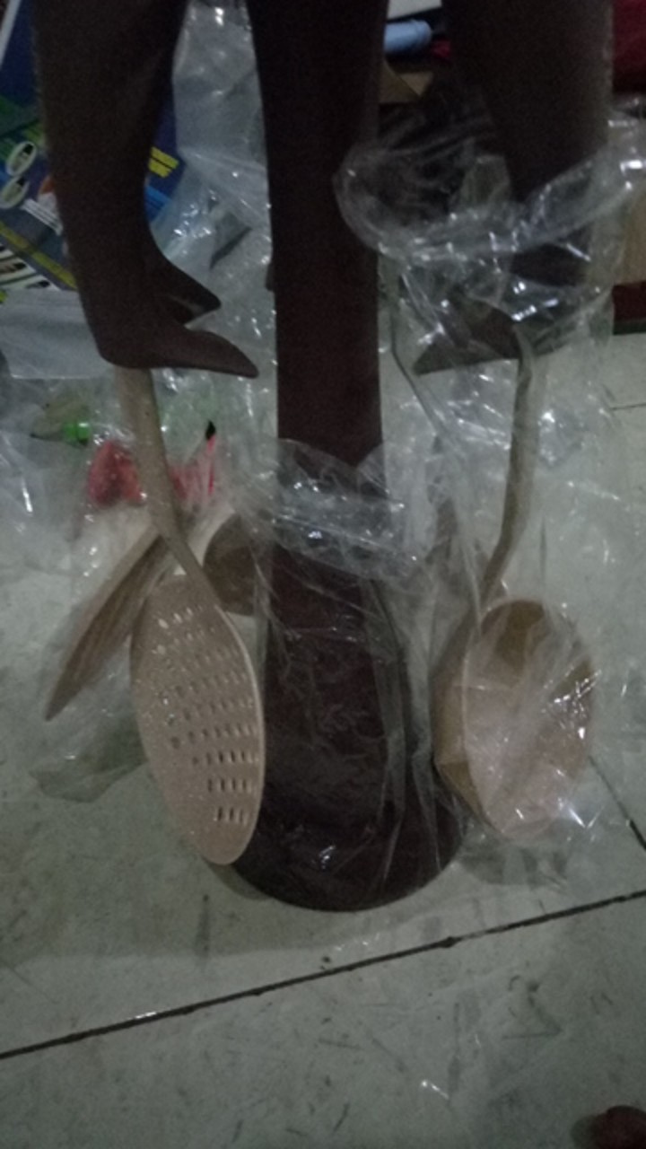 Bolde Super Utensile Granite Series 7 Pcs Spatula Set Alat Masak Beige