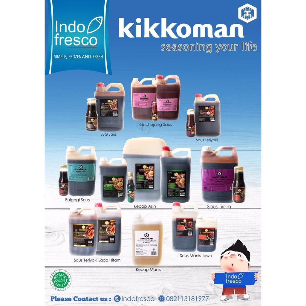 

PROMO KIKKOMAN PAKET BUMBU MASAK 2 HALAL JERIGEN 5L X 6- KHUSUS GOSEND TERMURAH