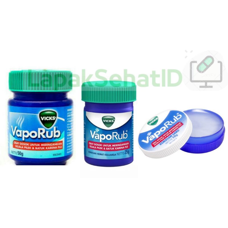 VIKS VapoRub 10 gr - 25 gr - 50 gr / Balsam Viks VapoRub