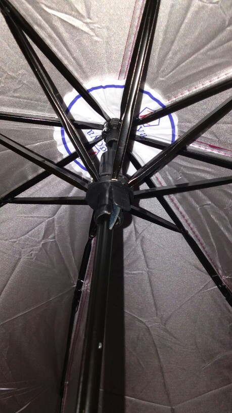 Payung Lipat 3 Polos Lapis Silver Murah (bisa Untuk Promosi) Lpm