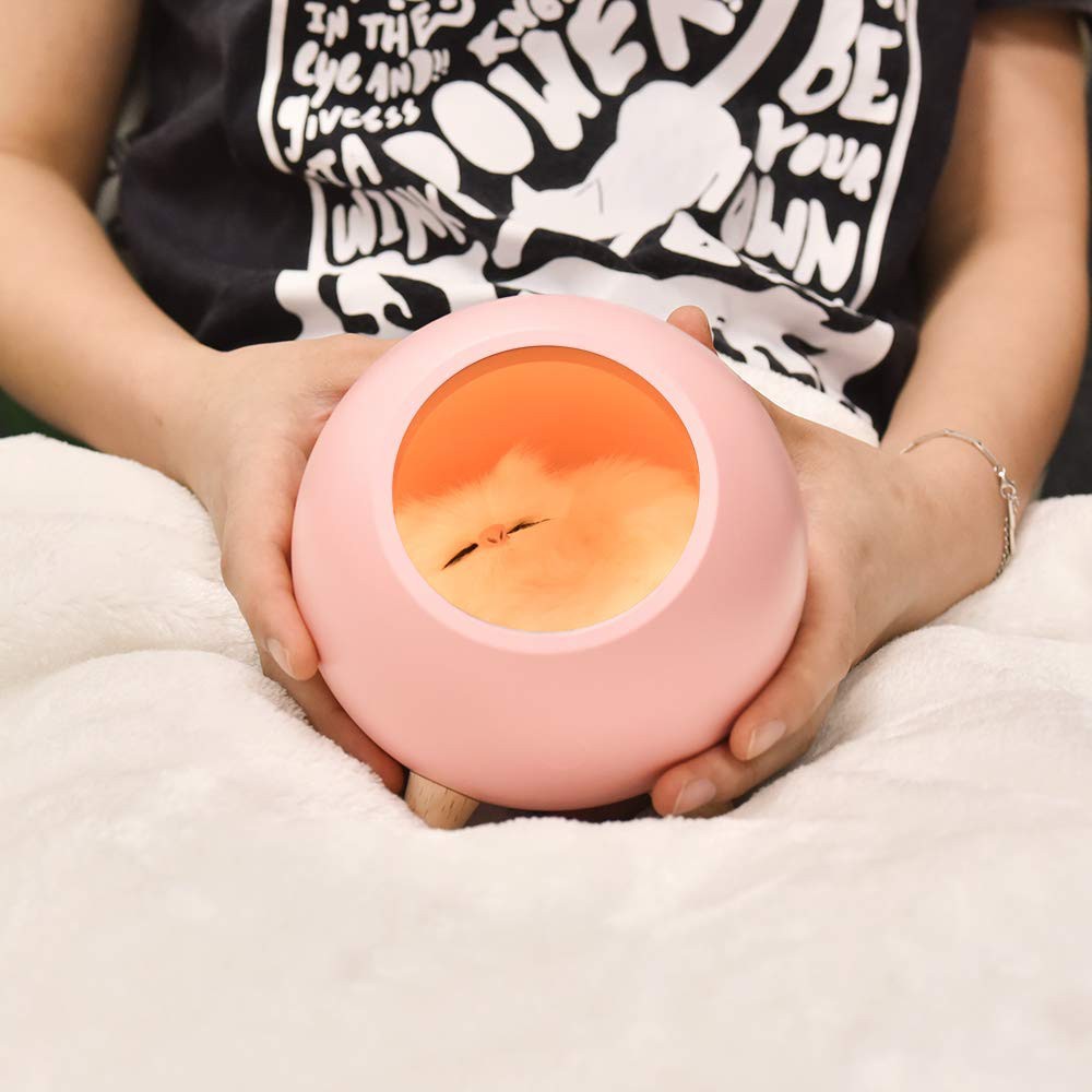 lampu tidur little pet house