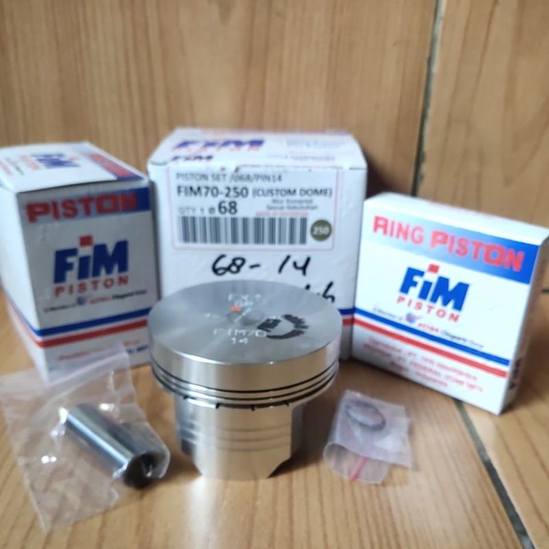 seher/piston kit fim mentah uk 65,5/66/66,5/67/67,5/68 pin 14