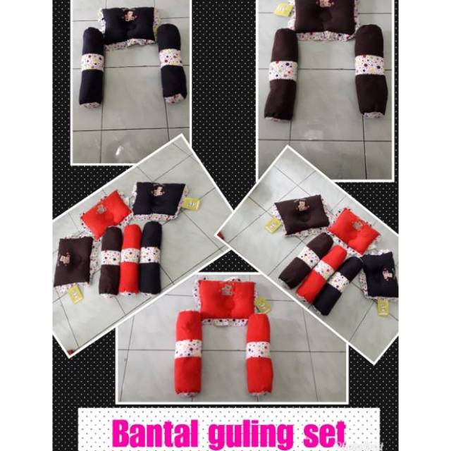 Bantal Guling Bayi Motif Border