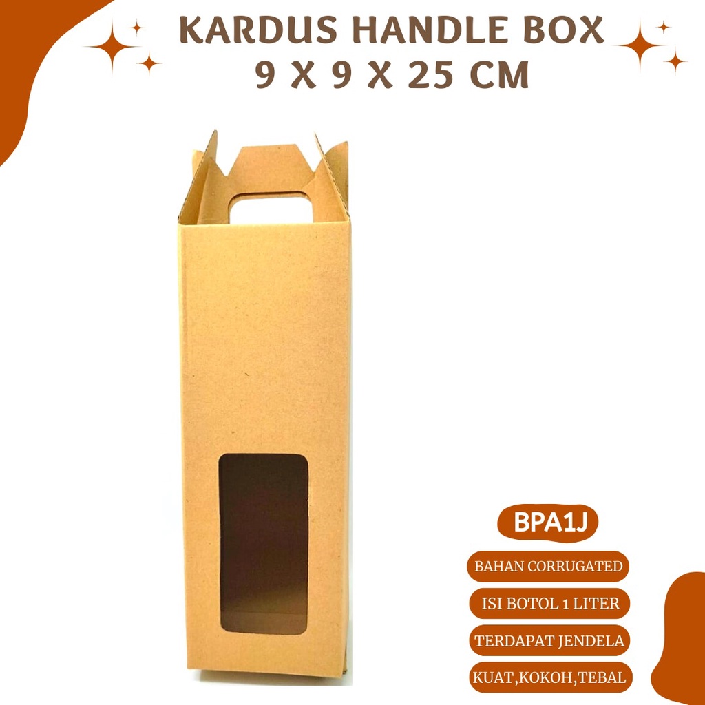 Kardus Botol Dus Tumbler 9X9X25 Box Botol Minum (BPA1J)