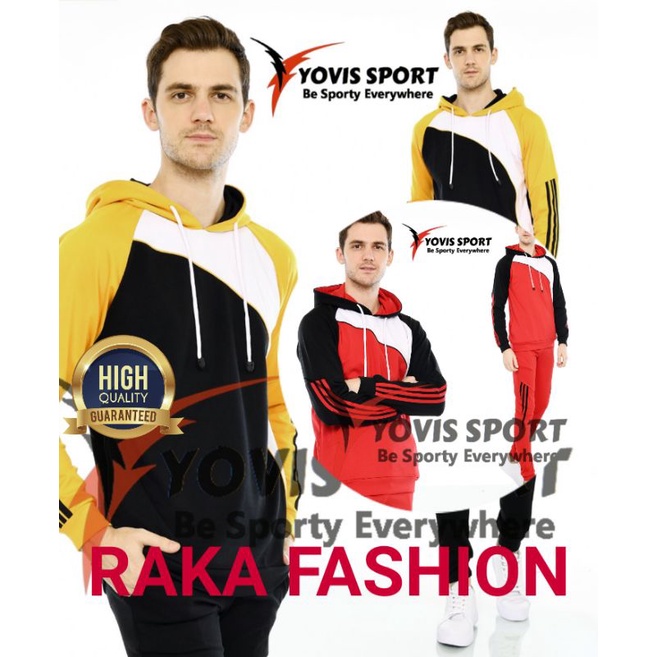 SETELAN OLAHRAGA PRIA BY YOVIS SPORT