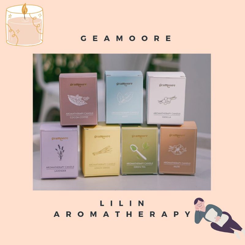 LILIN AROMATERAPI GEAMOORE/ GEAMOORE AROMATHERAPY CANDLE