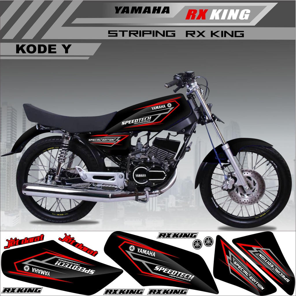 Sticker Striping Rx King Variasi Stiker Rx King Variasi Kode Y