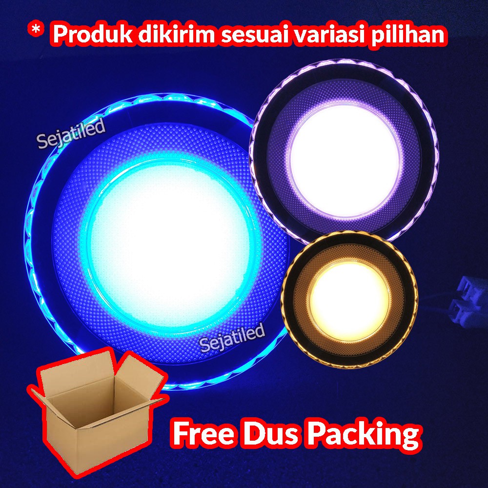 Lampu Downlight Led 3W/4W/5W Bulat 3 Warna Tanam | Shopee Indonesia