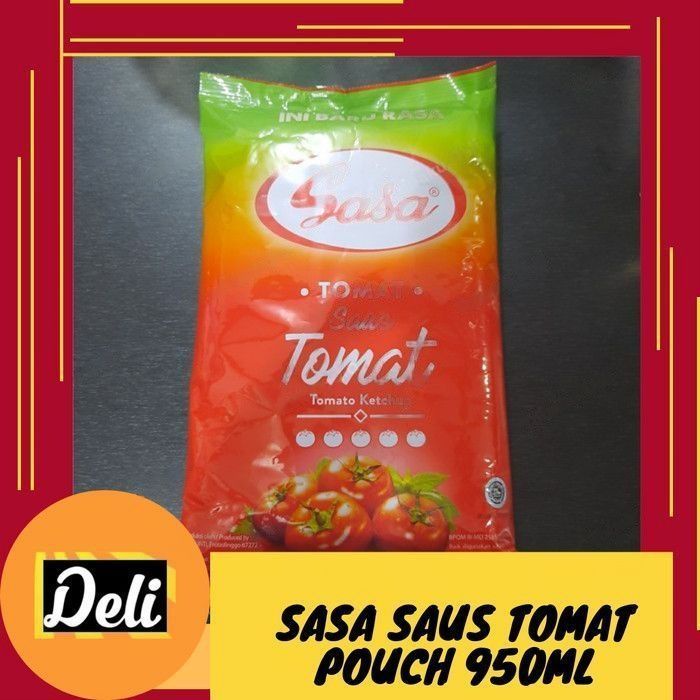 

Sasa Saus Tomat Asli Original Tomato Sauce Pouch 950gr