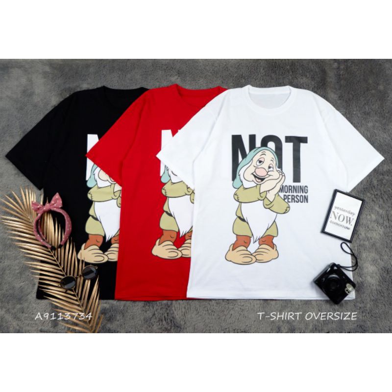 kaos tshirt SNOW WHITE DWARF