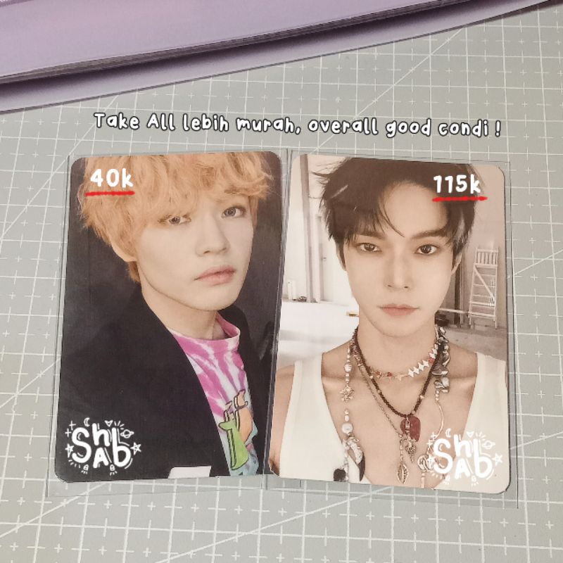 photocard pc nct 127 dream doyoung catharsis & chenle agent