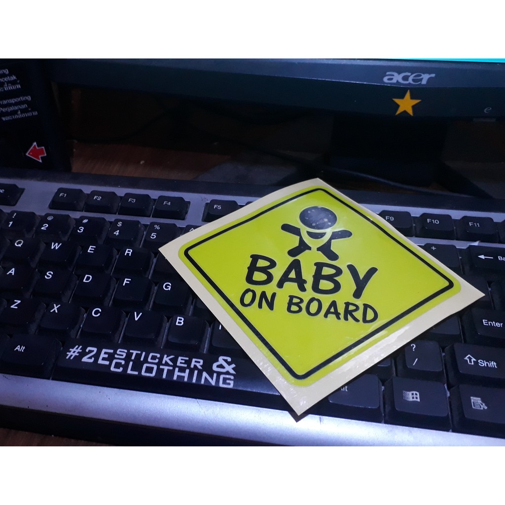 

Stiker Baby On Board