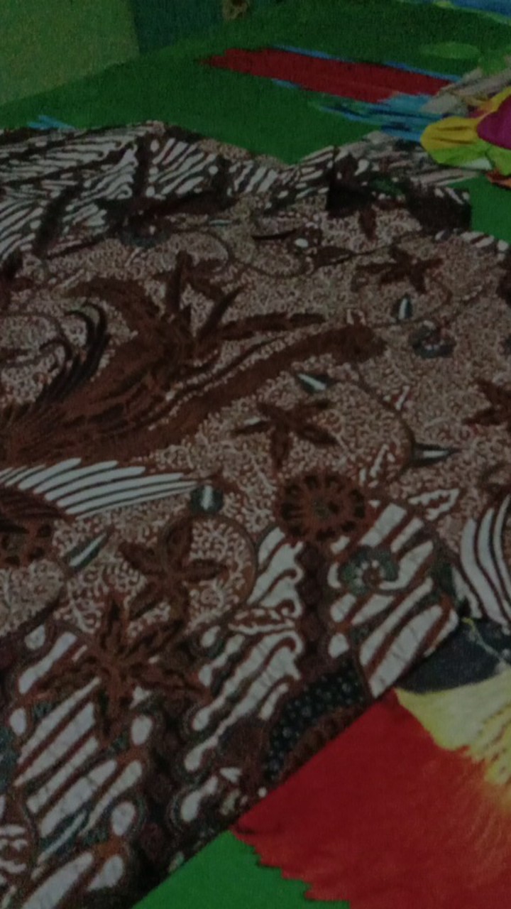 Niswara Sogan Kemeja Batik Pria Full Furing Katun Sragenan