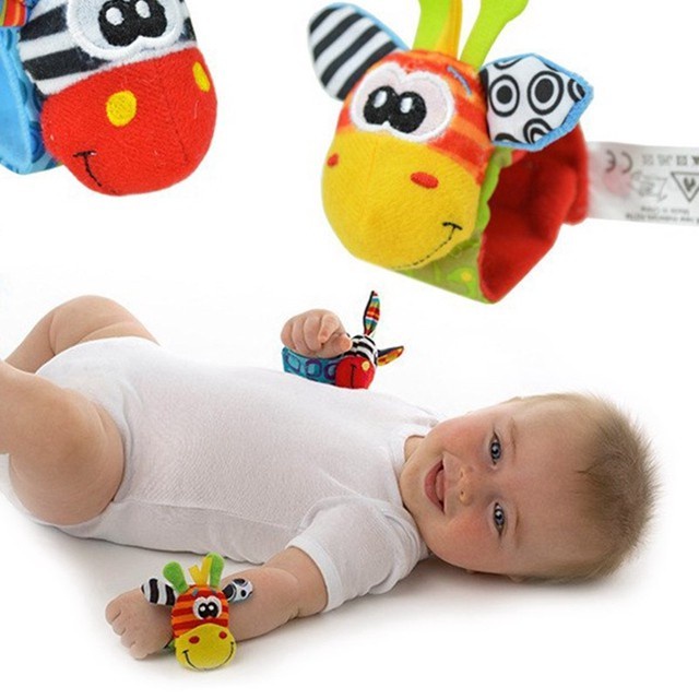 WRIST RATTLE SET | Mainan gelang rattle bayi | mainan tangan bayi