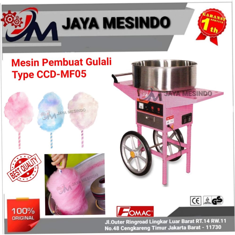 Mesin Pembuat Gulali/Gas Candy Floss Machine CCD-MF05 FOMAC