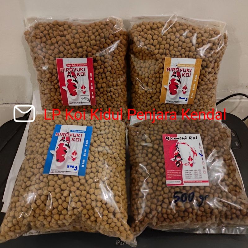 Jual Harmoni Koi Hiroyuki 1 Kg 1kg Packing Bubble Indonesia Shopee