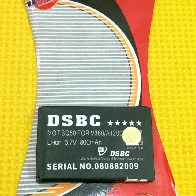 BATERAI BATTERY Motorola BQ50 v360 DSBC