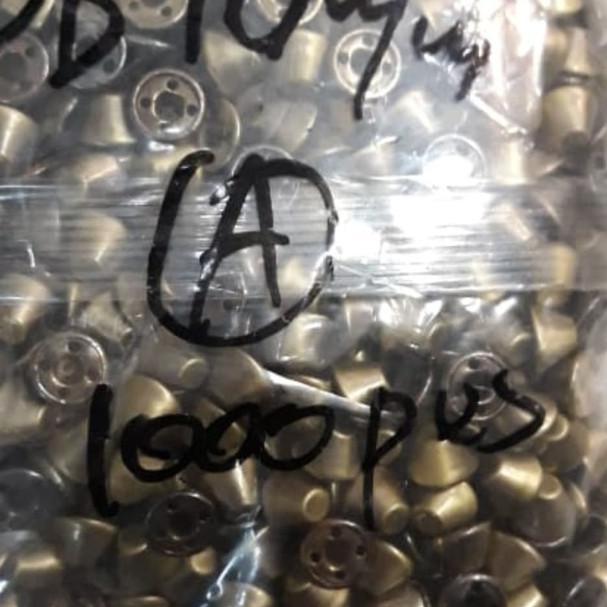 Paku Rivet Centang Topong Punk Rock drum Spike ATG 10mm