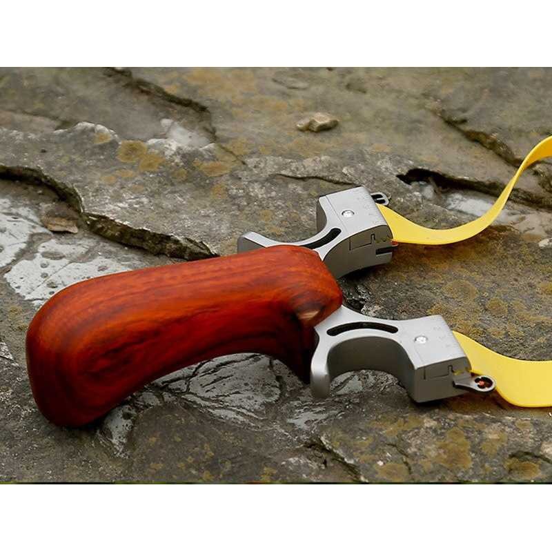 ‡175‰ Ketapel Metal Slingshot Hunting Catapult Katapel 2 Bidikan Berburu Binatang Di Hutan