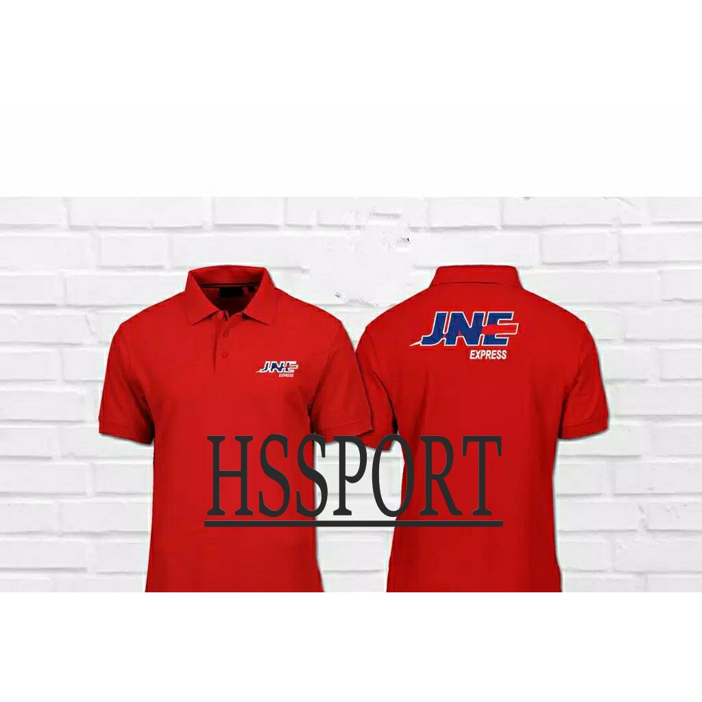 BAJU JNE POLOSHIRT - KAOS POLO JNE POLO SHIRT JNE BAJU TSHIRT EKSPEDISI JASA KIRIM BAJU BERKERAH JNE