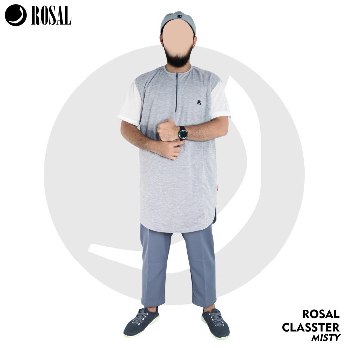 Sholat-Rompi- Rosal Classter - Rompi Shalat / Sholat Muslim Pria - Hitam, M -Rompi-Sholat.