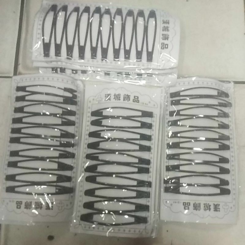 Jepit Tiktok 8cm/jepit rambut harga 1set 10pcs