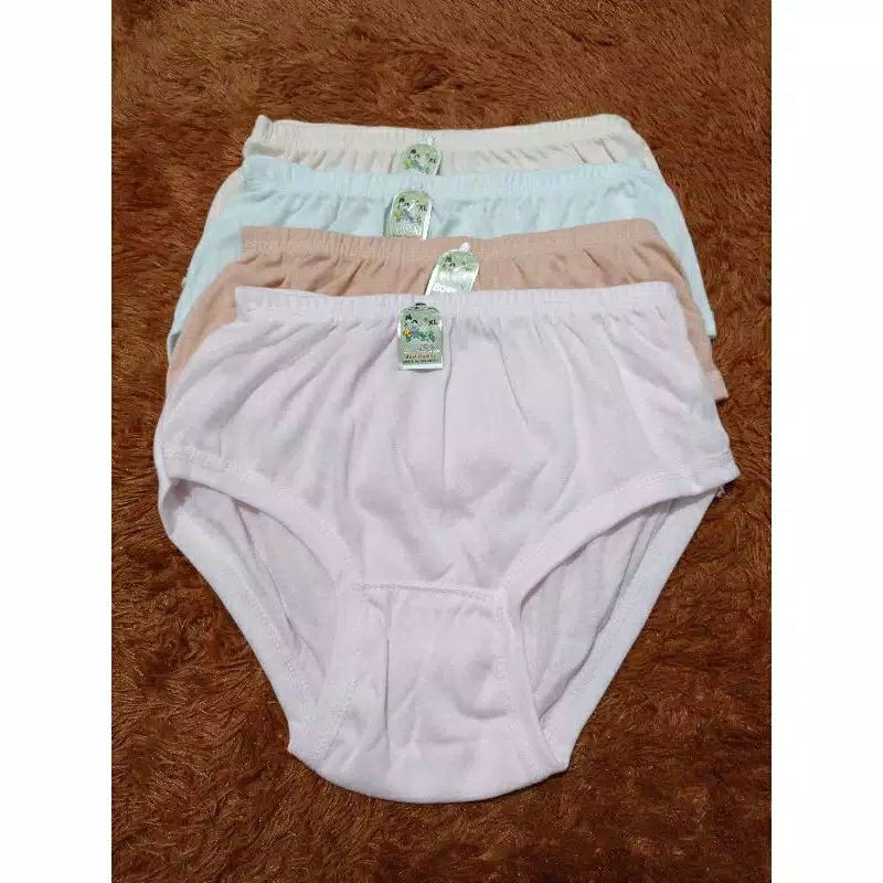 CELANA DALAM WANITA MERK BONSAI M - 4L JUMBO TERMURAH KAOS TEBAL