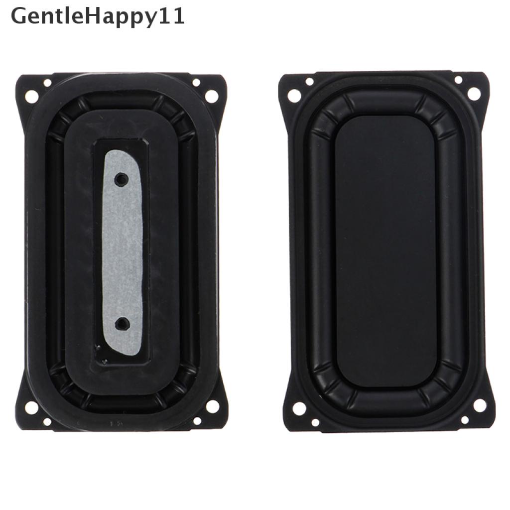 Gentlehappy 2Pcs Bass Diafragma Speaker Radiator Pasif Getar Aksesoris Untuk Audio DIY