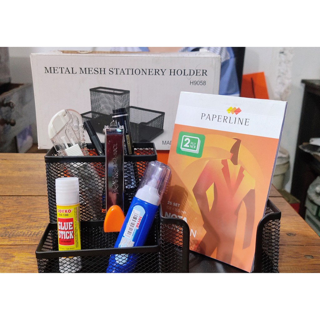 

Desk organizer Tempat Alat Tulis Besi (H-9058)
