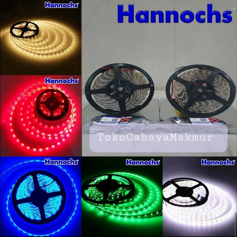 Led Strip Light / Strip Led DCC 12V 50Watt 5Meter Hannochs WaterProof