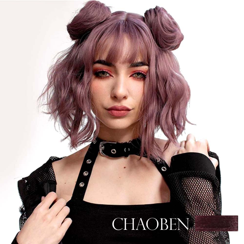 CHAOBEN 13-58 TARO ASH Hair Color Cream Cat Rambut Magenta Abu