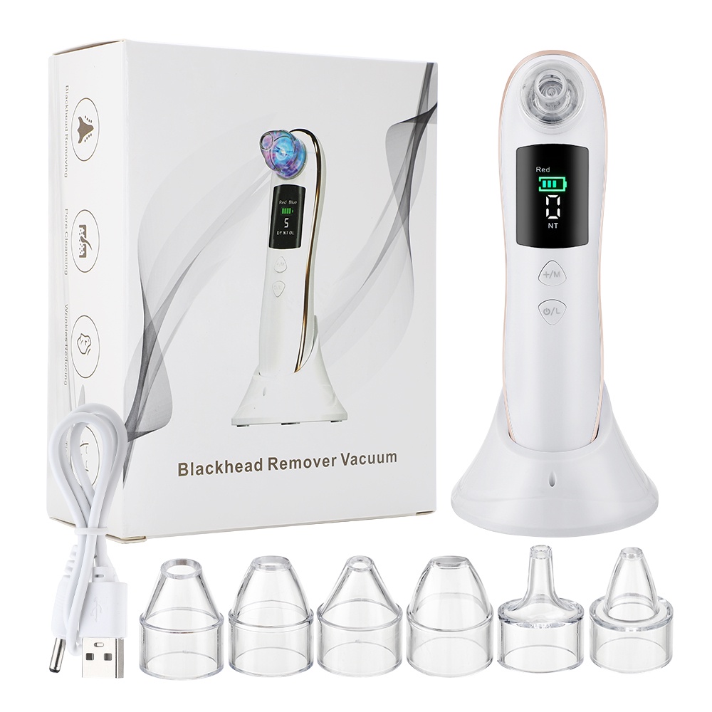 Blackhead Vacuum Remover Jerawat Kulit Pori Wajah Vakum Pembersih Jerawat USB